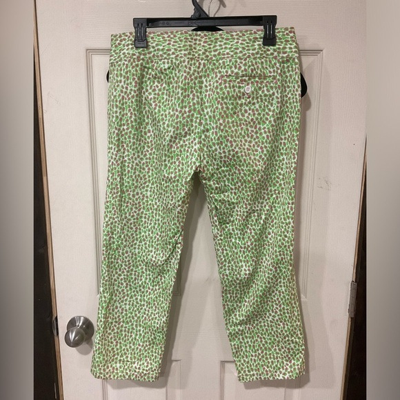 Lily Pulitzer Printed Crop Capri Pants - Picture 2 of 3